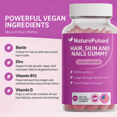 NaturePulsed Biotin Gummies